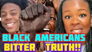 BLACK AMERICANS REACTION ON RACISM ON BLACK PEOPLE--ISHOWSPEED DISRESPECTED IN ALGERIA. 