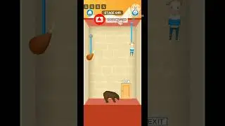 Rescue cut rope puzzle game#Short#Shorts#youtubeshorts#gami🔥