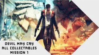 [DMC] Devil May Cry - Collectibles Guide [Keys, Lost Souls, Secret Doors] Mission 1
