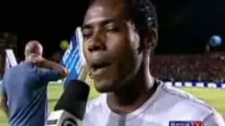 Elias se assusta com Torcida do Sport - Sport 2 x 0 Corinthians