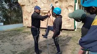 Double jumar climbing classes HMI DARJEELING WEST BENGAL 