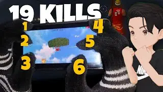 6 FingerClaw AROTAH Solo VS Squad ⛓️🔥 | 19 Kills ✌️ | Free Fire Full Gameplay