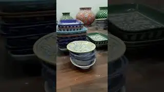 Blue pottery #handicrafts #craft #bluepottery #clay