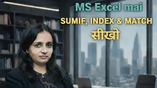 Most Important Interview Question | SUMIF, INDEX & MATCH|  file download link given in description