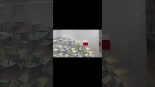 Модная картина из стекла. Modern art from glass! #youtubeshorts
