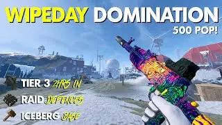 Wipe Day Speedrun - TOTAL DOMINATION | Official Vanilla Rust