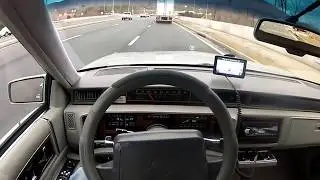 1993 Cadillac Sedan Deville freeway drive test drive owner review