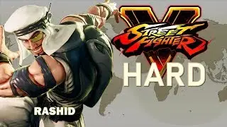 Street Fighter V - Rashid Arcade Mode (HARD)