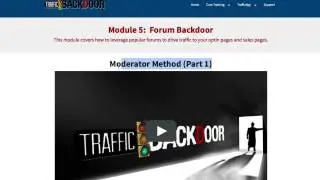Traffic Backdoor | Watch Traffic Backdoor Review from Mark Thompson !!