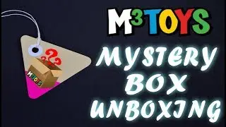 M3 Toys Mystery Box Unboxing - 3 Boxes