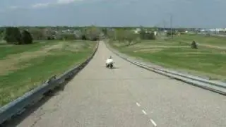 Gravity racer test run