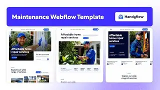 Maintenance Website Template | Handyflow - BRIX Templates