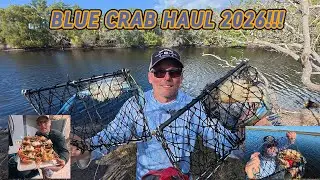 LES CRABES D'HIVER SONT ARRIV&Eacute;S ! P&Ecirc;CHE DE CRABE BLEUS EN JANVIER !