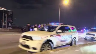 DC Police officer was assisting a broken-down car when he was hit by a driver on I-695