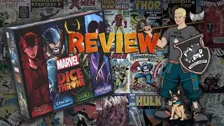 Обзор настольной игры Marvel Dice Throne