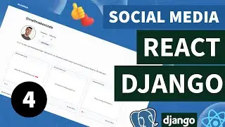 React & Django Social Media (Portfolio Project) | Follow Users | #4