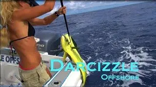 Girl Gaffing Fish and Throwing Castnet Video