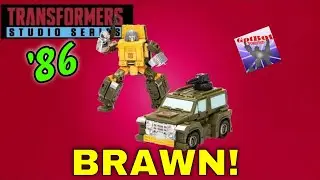 Transformers Studio Series 86 Brawn - GotBot True Review NUMBER 1104