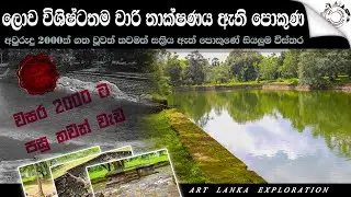 ලොව විශිෂ්ටතම වාරි තාක්ෂණය ඇති ඇත් පොකුණ | Eth Pokuna | Elephant pond