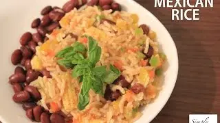 Mexican Rice Recipe | How To Make Mexican Rice | Mexican Cuisine | Simply Jain