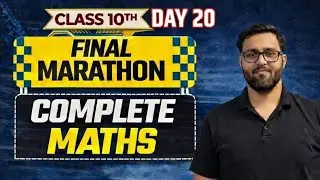 Class 10: 95%+ in 30 Days - THE FINAL COMEBACK || 2026 Plan || Shubham Bhatia ll Day 20
