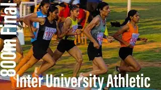 800m Women's Final @80th All India Inter University Athletic Championship 2019 -20