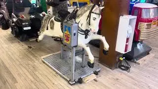 All-tech amusement inc. 1950s Cow Pony kiddie ride (V2)