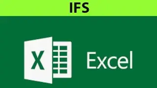 IFS function in excel
