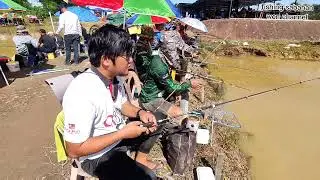 Pertandingan memancing 10k kolam calssic keliangau manggatal part 1 #sabahanyoutuber