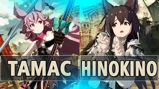 GBVSR:🔥TamaC (Ferry) Vs hinokino (Nier)🔥| High Level Gameplay.