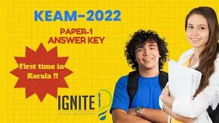 KEAM 2022 | Answer Key|Physics| Chemistry