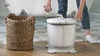 Portable Washing Machine No Electricity See The Secrets! #shorts