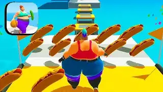 Fat 2 Fit - All Levels Gameplay Android, ios #Shorts