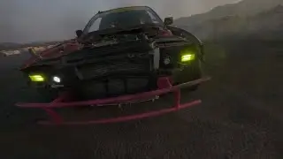 Raw FPV drone on Drift track, Valley Run, India *BAD BOI DRIFTS*