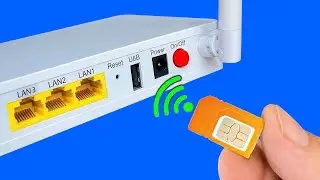 Вставьте SIM-карту в WIFI роутер! Миллионы людей не знают этого секрета!