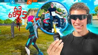 COMPREI MEU PRIMEIRO CARRO JOGANDO FREE FIRE! 