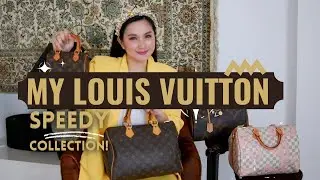 My Louis Vuitton Speedy Collection 😍😍😍 [Mariel Padilla]
