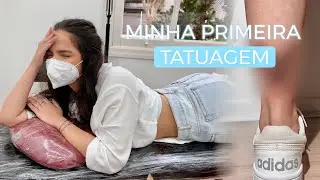 FIZ MINHA PRIMEIRA TATUAGEM | vlog