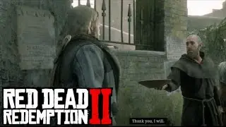 HELPING A MONK | Red Dead Redemption 2 Side Mission (RDR2)