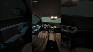 BMW New 3 Series Interior Dynamic Ambient Lighting Flowing