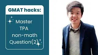 Two Part Analysis 非數學題型，有什麼解題策略？(2)