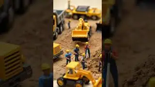 &ldquo;Mini Construction Crew in Action! 🚧👷&zwj;♂️ | Toy Worksite Magic&rdquo; #MiniConstruction #Toys