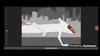 Bridge Worm vs god Of Chickens (Chicken ghost) (Trevor Henderson)
