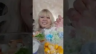 Miss Papaya | Khao Poon | Papaya Salad | Thai Desserts Mukbang