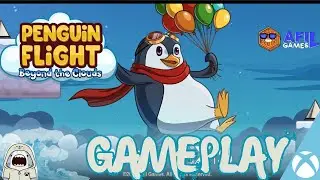 Xbox Gameplay of Penguin Flight: Beyond The Clouds!