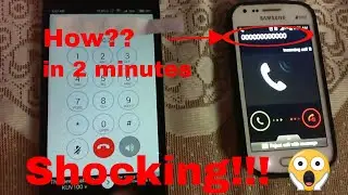 How to call someone with any other number (100% woking)