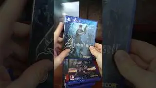 МОЯ КОЛЛЕКЦИЯ ДИСКОВ RESIDENT EVIL для PS4