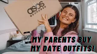 PARENTS PICK MY DATE OUTFIT 💏 ASOS HAUL! ad