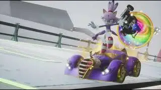 PHOTO FINISH FUN! | Sonic Racing: CrossWorlds | World Match | Blaze | Blizzard Valley