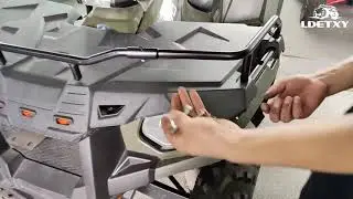 Installation of Front Rack Extender for Polaris Sportsman 570